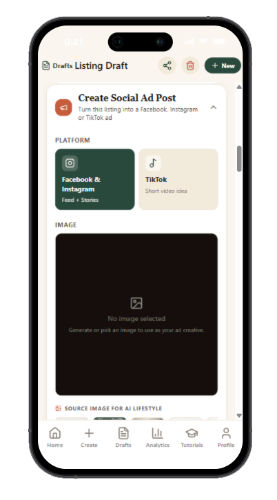Social Posts in One Tap
