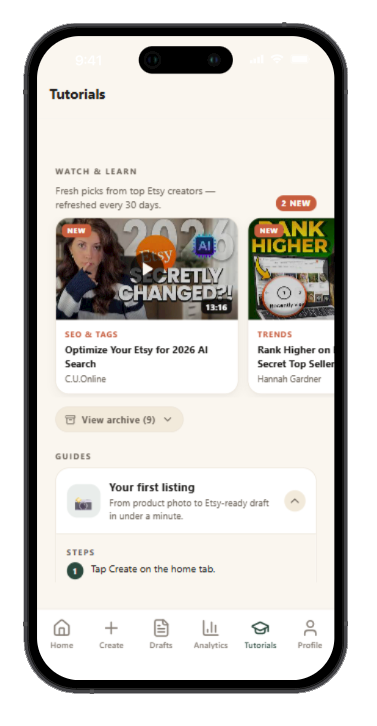 Learn from Top Etsy Creators